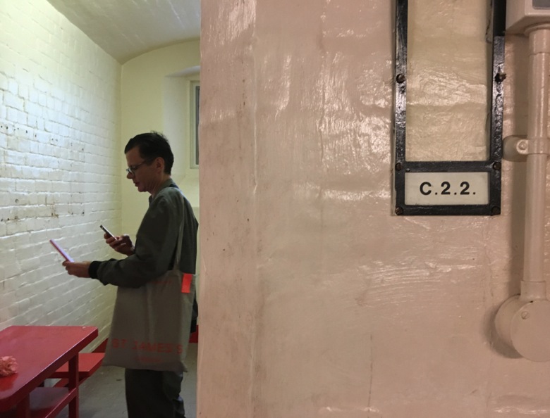 Oscar Wilde's cell. photo: Jonathan Daniel Pryce